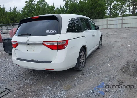 2011 Honda Odyssey Exl z USA, uszkodzony, nr VIN 5FNRL5H67BB040312